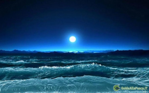 La luna e le maree